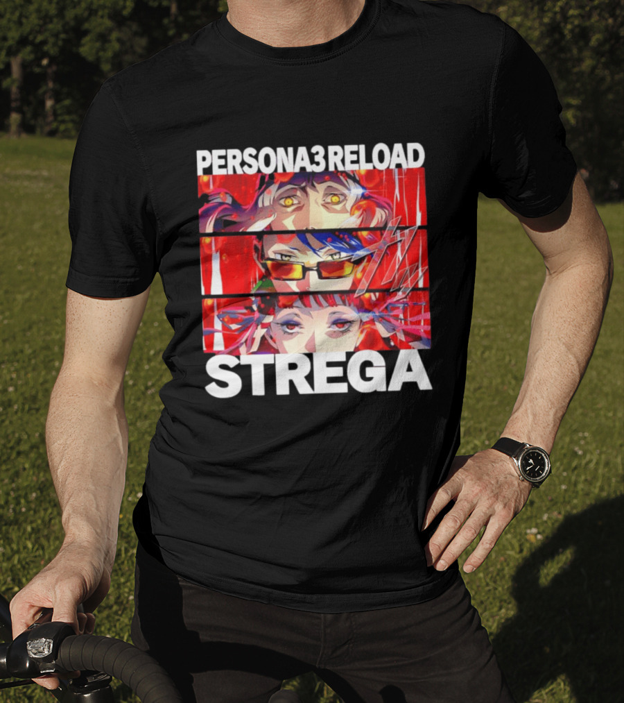 Takaya Sakaki Jin Shirato Chidori Yoshino Persona 3 Reload Strega Characters Persona 3 Reload T-Shirt