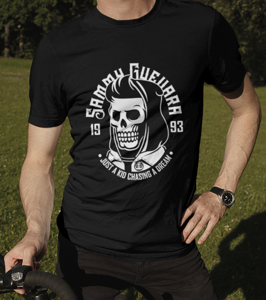 Sammy Guevara 1993 Skull Just A Kid Chasing A Dream T-Shirt