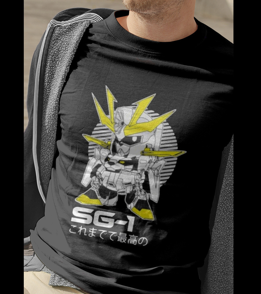 SG 1 Gundam Chibi Mecha Anime T-Shirt
