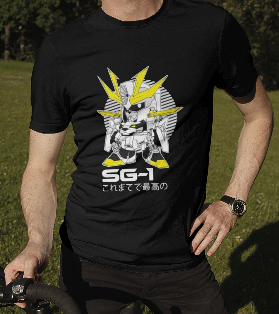 SG 1 Gundam Chibi Mecha Anime T-Shirt