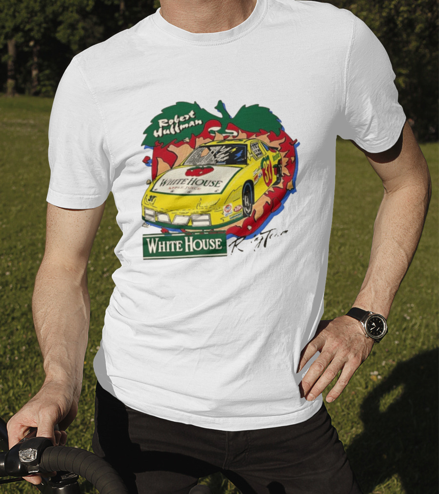 1996 Robert Huffman White House Apple Juice #37 Goody's Dash Series Car Racing T-Shirt