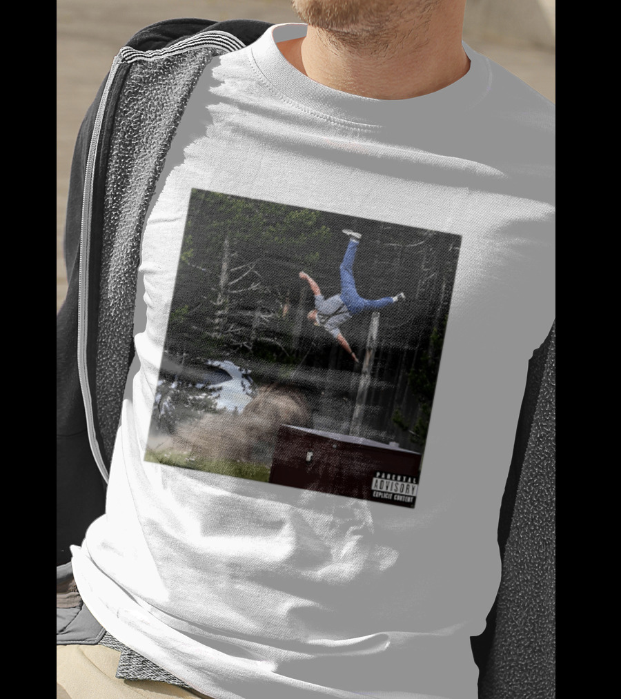 Bison Do Not Pet The Fluffy Cows National Park Parental Advisory Explicit Content Warning T-Shirt