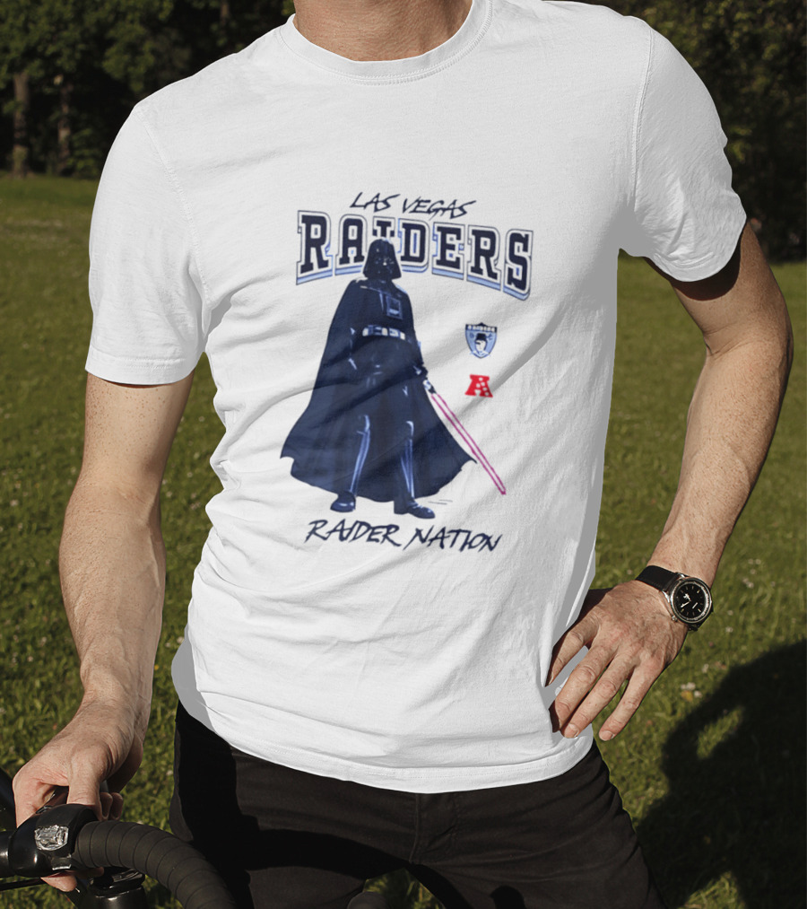 Las Vegas Raiders Darth Vader Raider Nation Star Wars 2026 T-Shirt