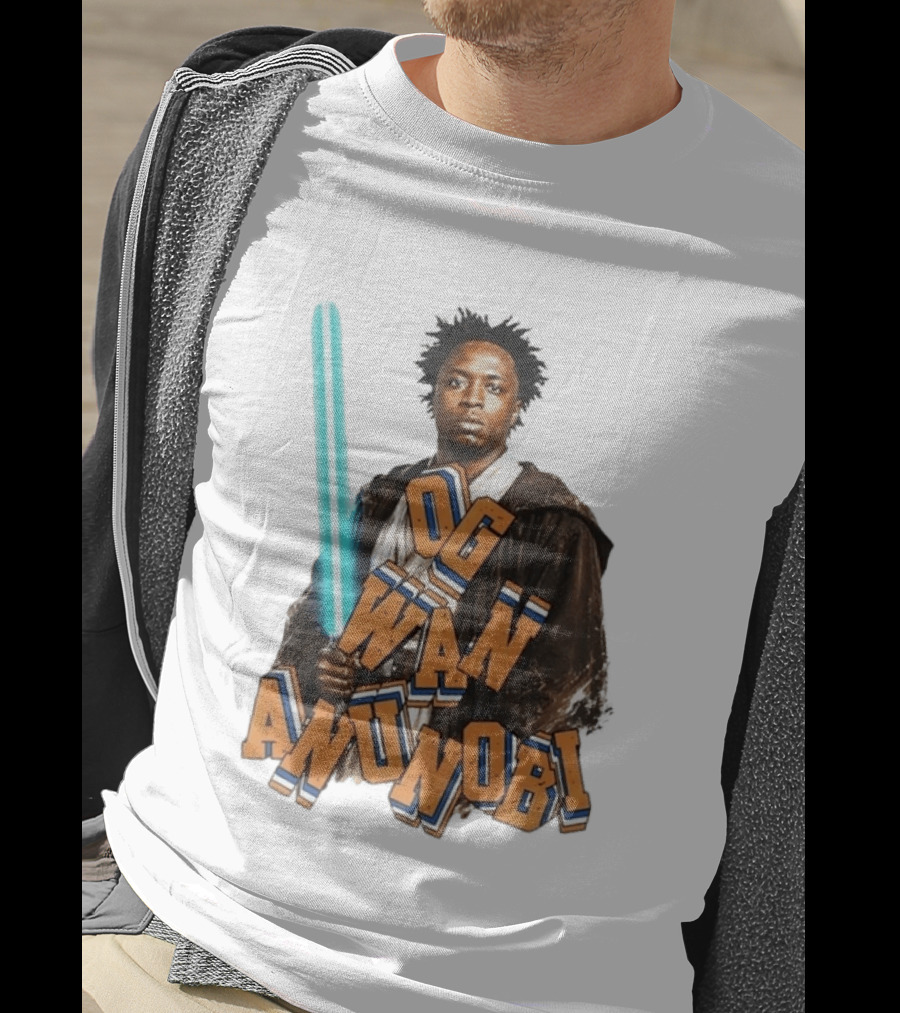 Og Wan Anunobi New York Knicks Basketball Nba 2026 Star Wars T-Shirt