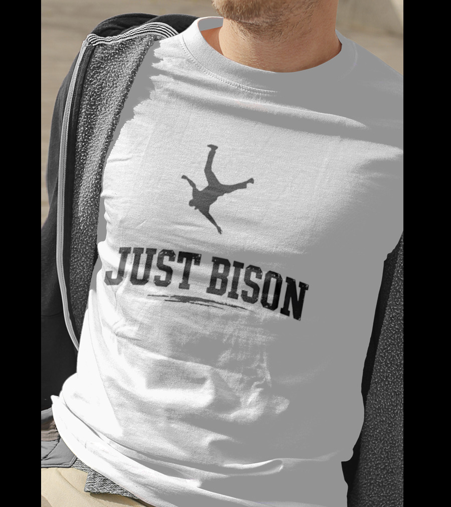 Just Bison Viral Meme Jumping T-Shirt