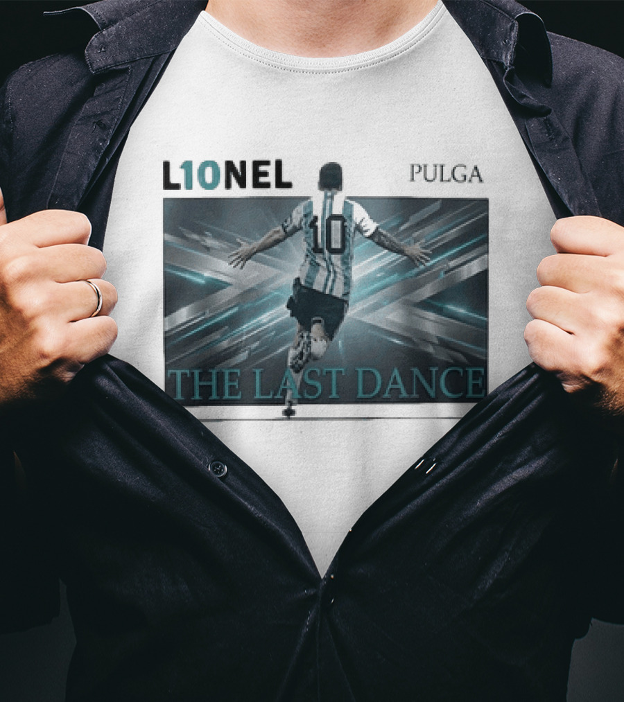 L10NEL Messi La Pulga 10 The Last Dance T-Shirt