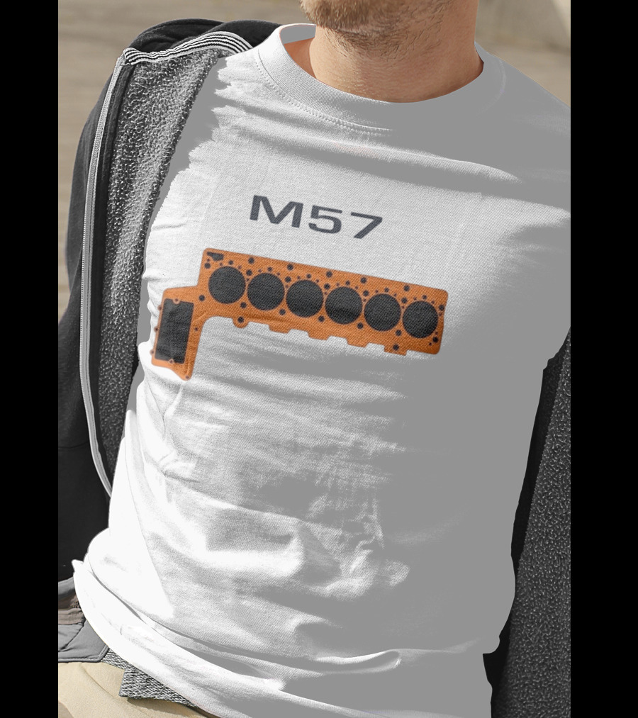 M57 Engine Components BMW Performance Straight Six T-Shirt
