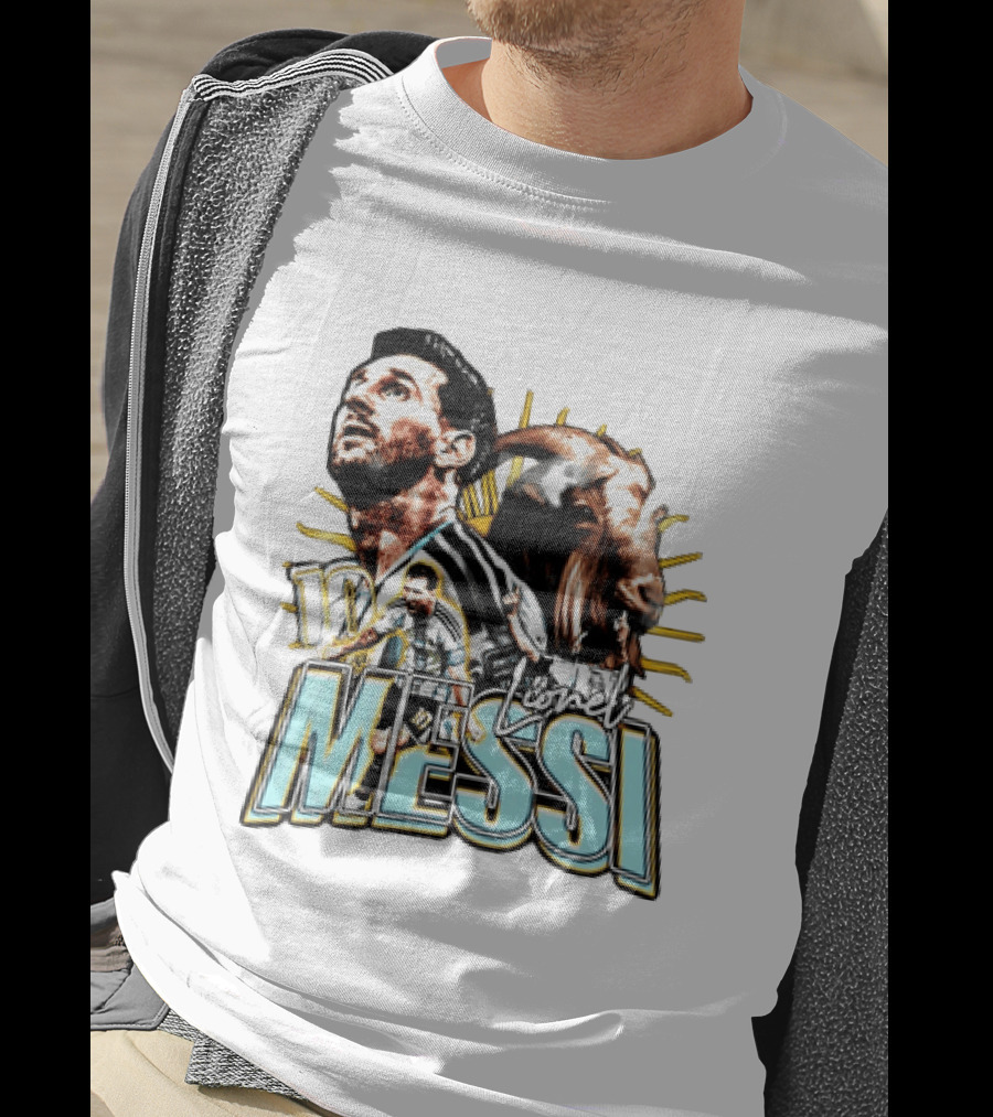 Lionel Messi 10 Goat T-Shirt