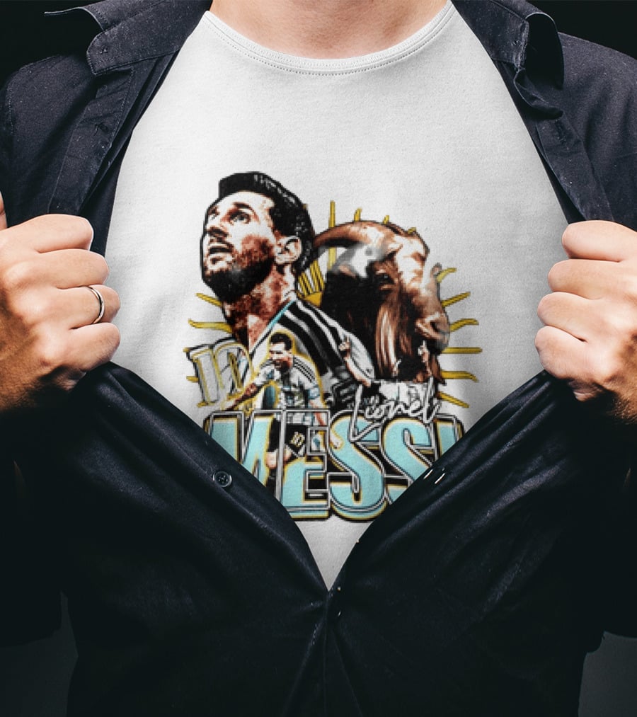 Lionel Messi 10 Goat T-Shirt