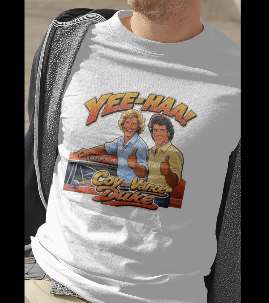 Yee Haa Coy And Vance Duke General Lee T-Shirt