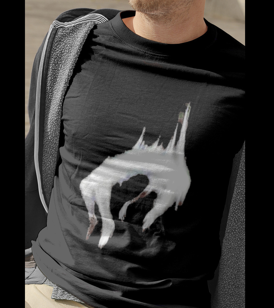 Ethereal Spirit Ghost Falling Apparition T-Shirt