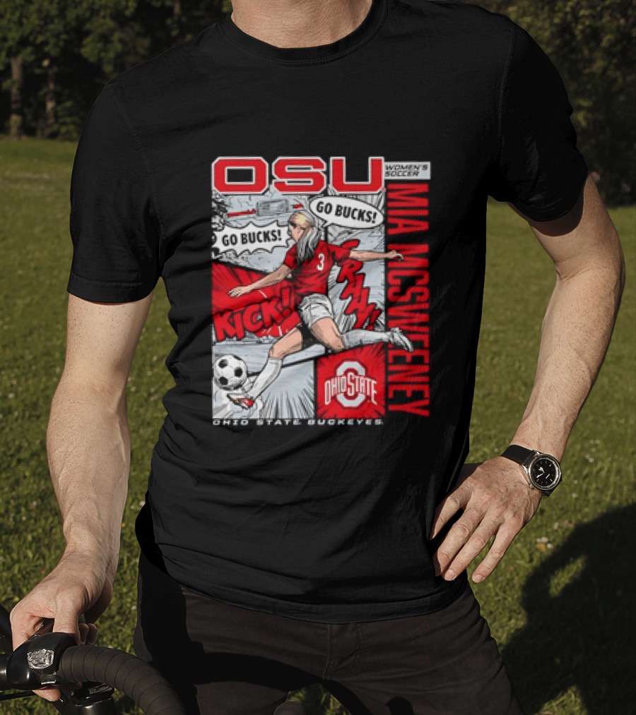 Ohio State Buckeyes OSU Mia McSweeney T-Shirt