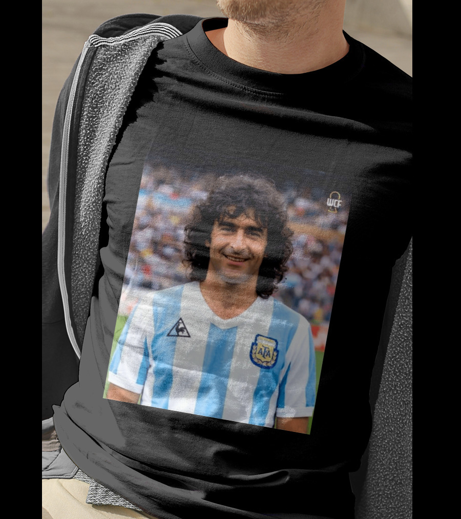 Happy Birthday Mario Kempes Argentina Football Legend AFA T-Shirt