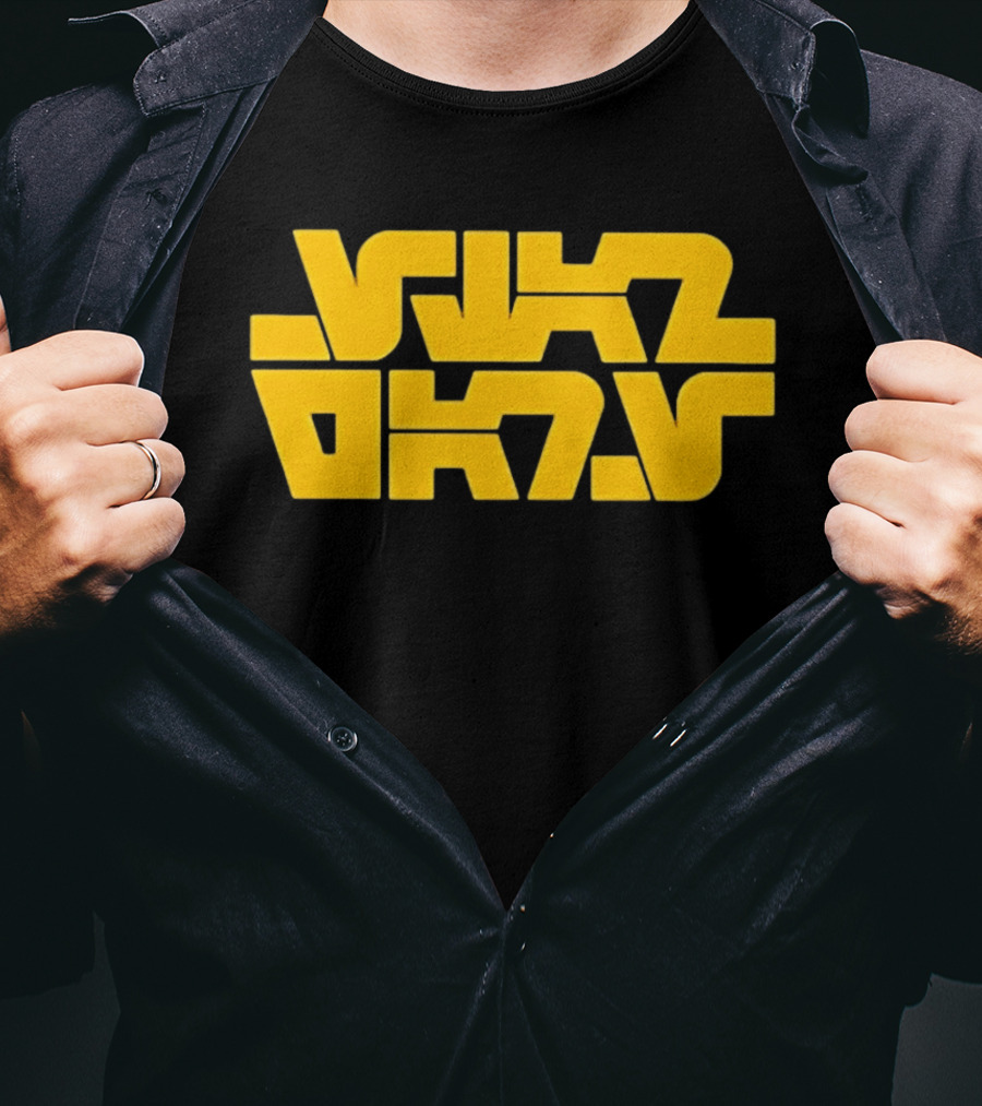 Star Wars Jedi Order Aurebesh Yellow T-Shirt