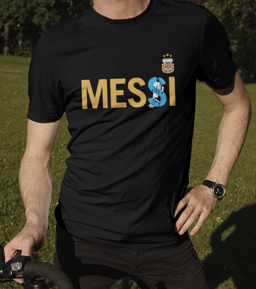 Lionel Messi AFA Argentina Football Team T-Shirt