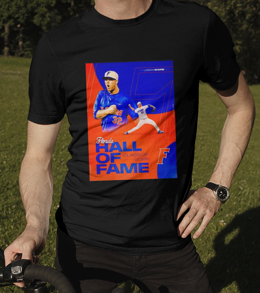 Logan Shore Florida Gators Hall Of Fame Class Of 2026 T-Shirt