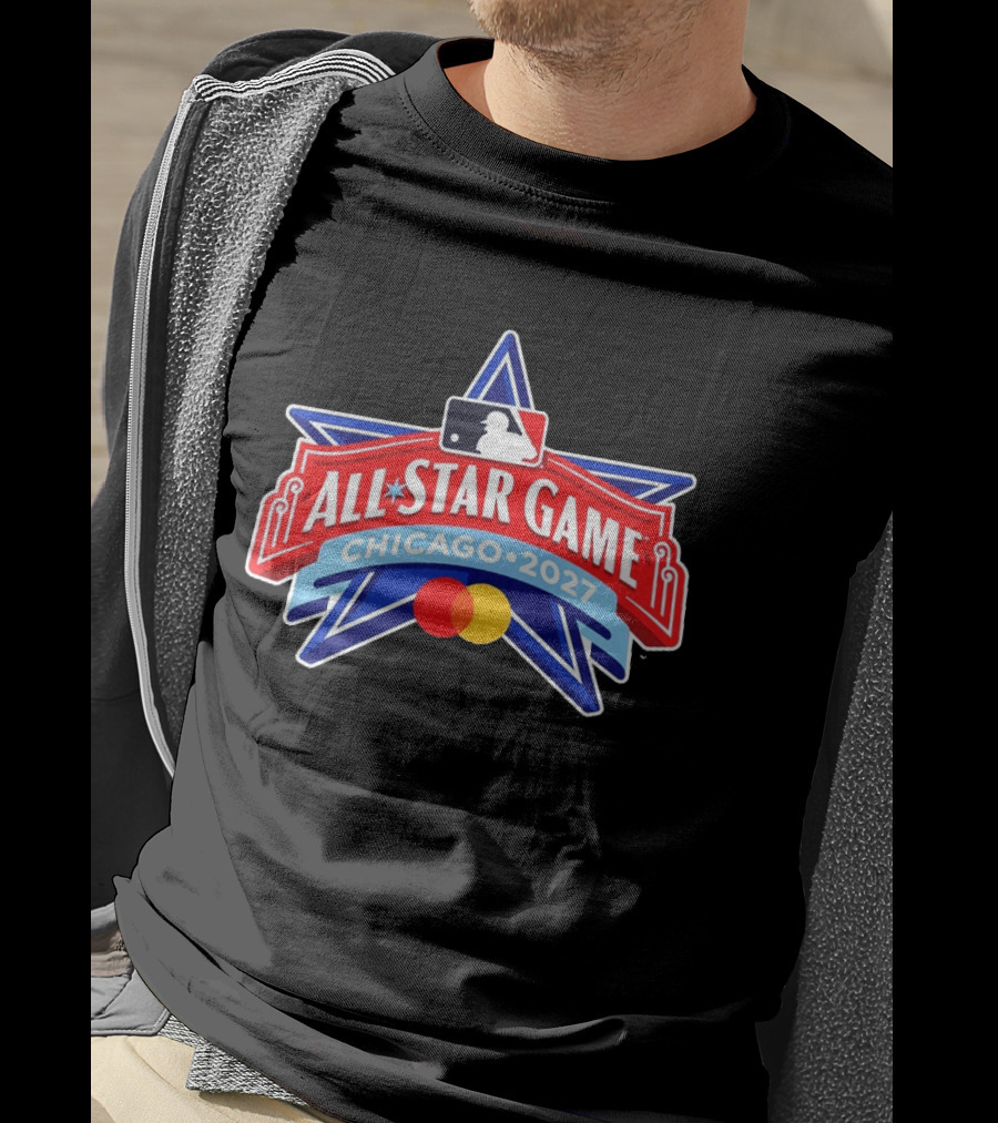 MLB All Star Game 2027 Chicago Mastercard T-Shirt