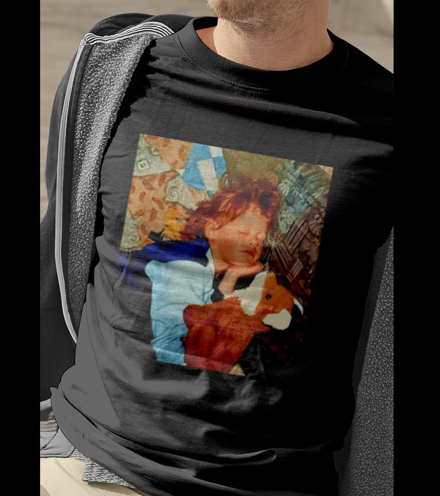 Wimbledon 2026 Men's Singles Italy Jannik Sinner Baby Era Vintage Childhood Photo T-Shirt