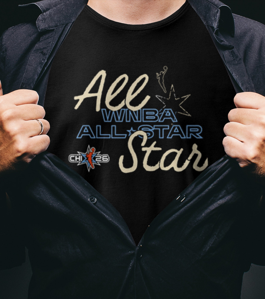 WNBA All Star Chicago 2026 CHI 26 Basketball T-Shirt