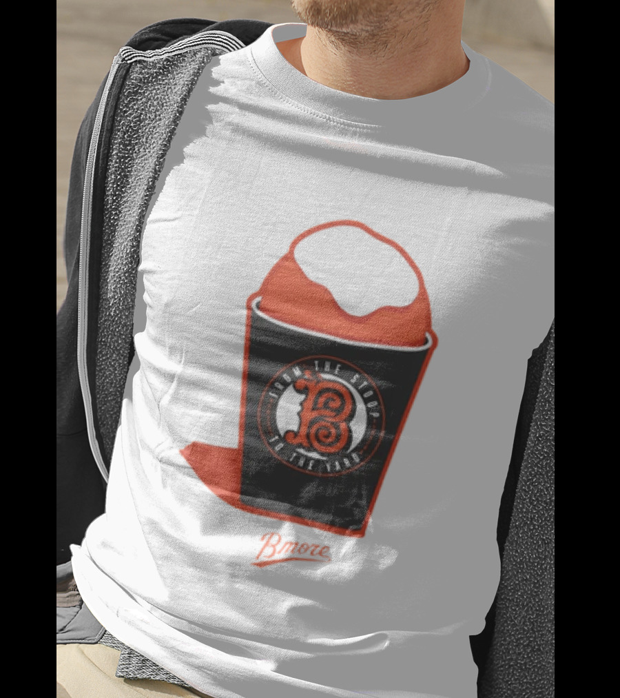 Baltimore Orioles From The Stoop To The Yard Snowball Bmore T-Shirt