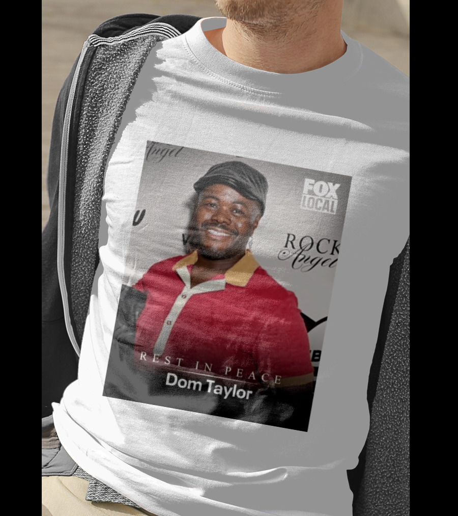 Rest In Peace Dom Taylor Celebrating Caribbean Cuisine Netflix Five Star Chef T-Shirt