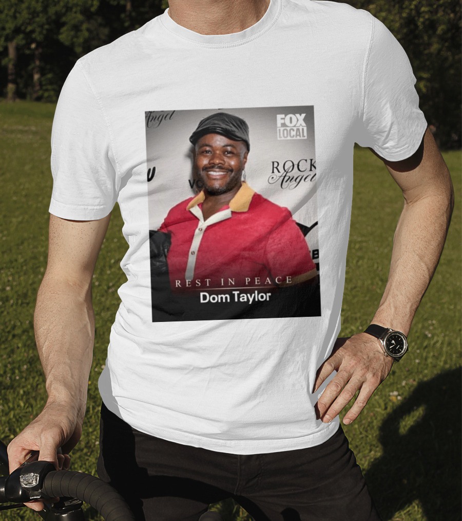 Rest In Peace Dom Taylor Celebrating Caribbean Cuisine Netflix Five Star Chef T-Shirt
