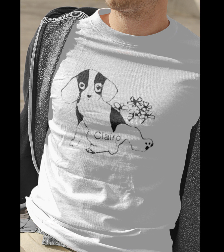 Clairo 5 Years Of Sling Flower Puppy Collection T-Shirt