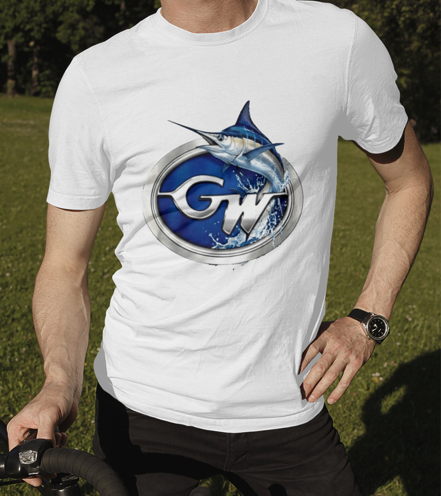 Grady White Boats GW Marlin Symbol Exceptional Attention To Detail T-Shirt