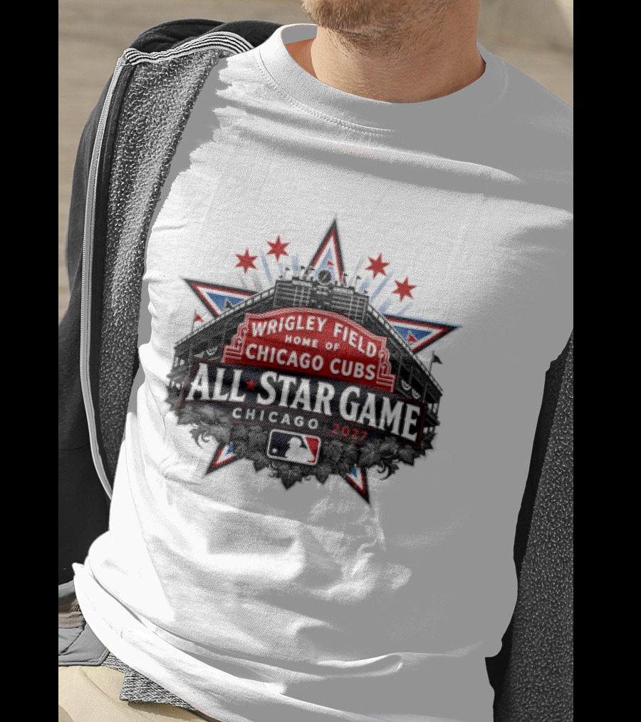 Wrigley Field Home Of Chicago Cubs 2027 MLB All Star Game T-Shirt