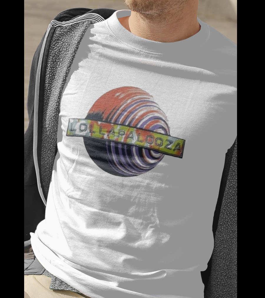 Lollapalooza Festival 2026 Sphere Logo Event Grant Park Chicago July 30 August 2 T-Shirt
