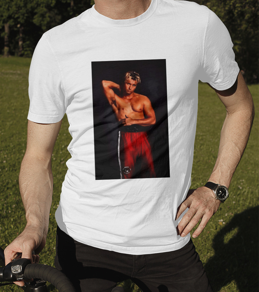 Stephen Kalyn Off Campus Body Maker Boxer Pose T-Shirt
