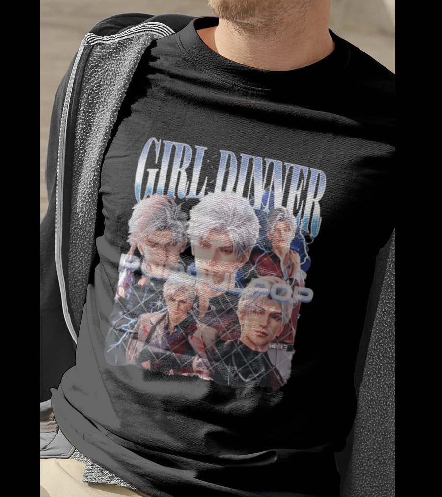 Girl Dinner PUPUPU POP 1 Photoshop To Mau Xong Xau Lam Love Deepspace Sylus Bootleg T-Shirt