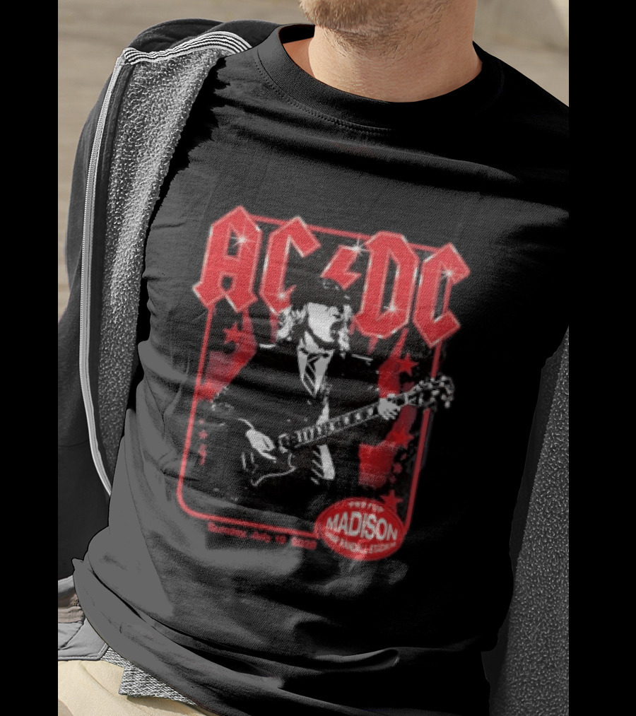 ACDC PWR Up Tour Madison Camp Randall Stadium July 19 2026 T-Shirt