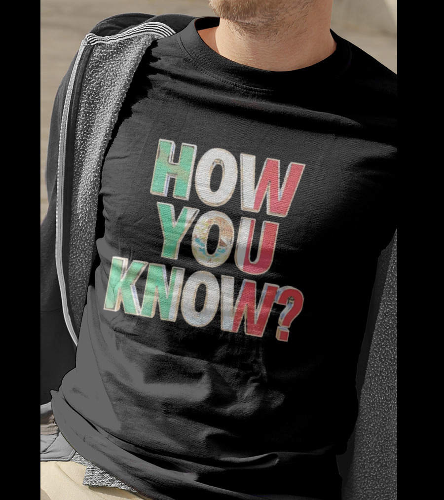 AEW Mexico Flag How You Know Wrestling T-Shirt