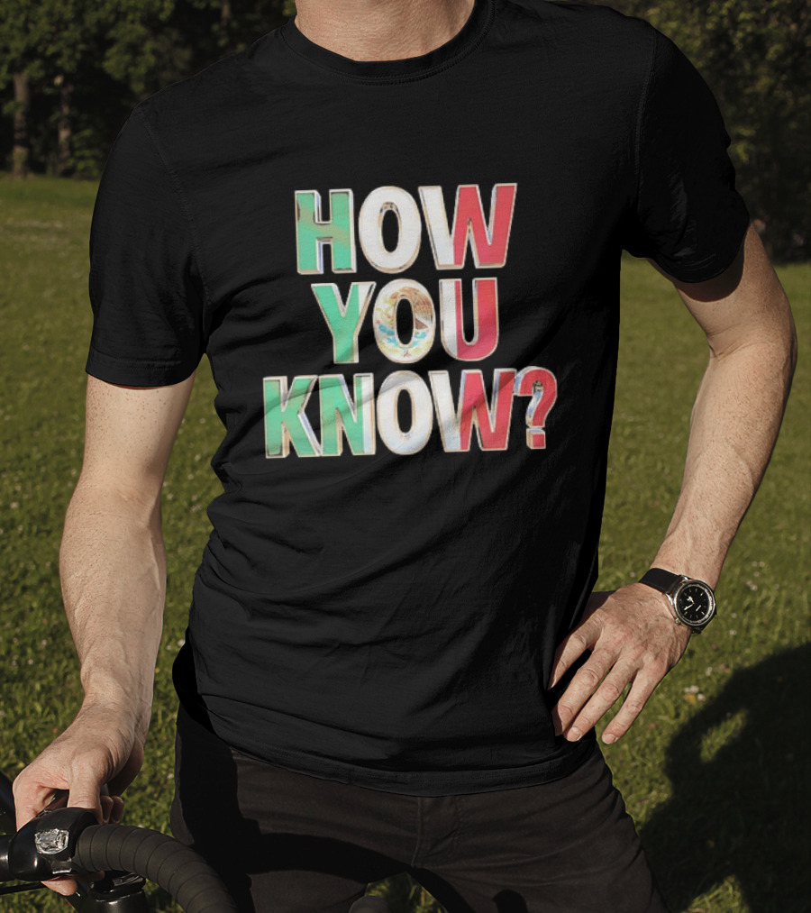 AEW Mexico Flag How You Know Wrestling T-Shirt