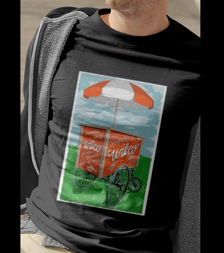 Wilco Cool Tunes Fresh Sounds Palace Theatre Columbus Ohio July 18 2026 T-Shirt