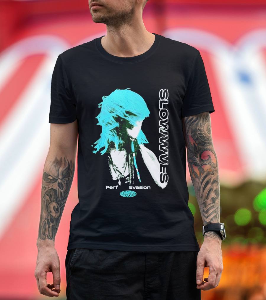 Slowwves Perfect Evasion Asia Blue Hair T-Shirt