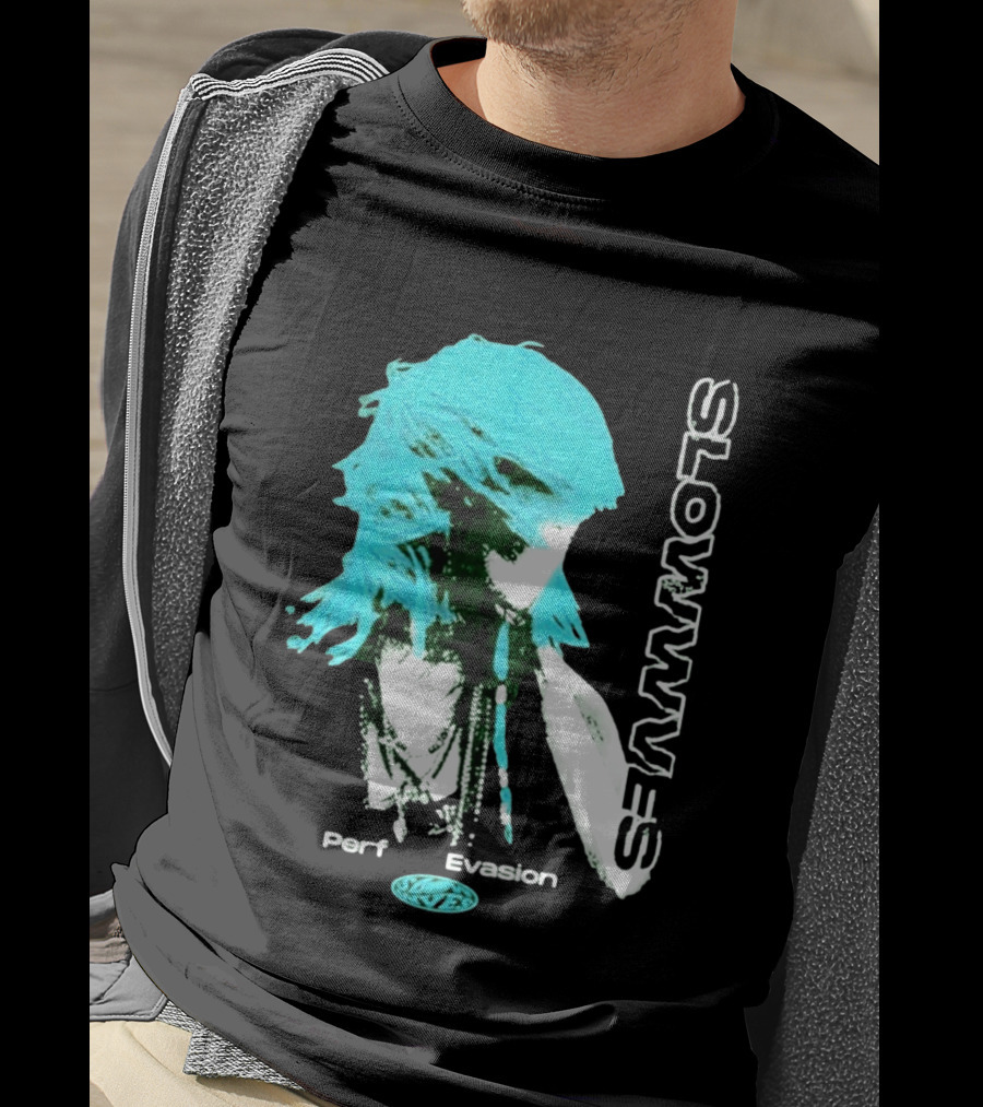 Slowwves Perfect Evasion Asia Blue Hair T-Shirt