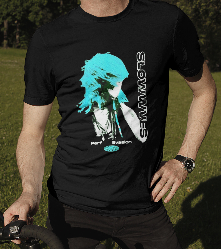 Slowwves Perfect Evasion Asia Blue Hair T-Shirt