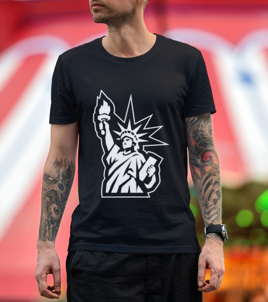 Statue Of Liberty New York City Iconic Symbol Of Freedom T-Shirt