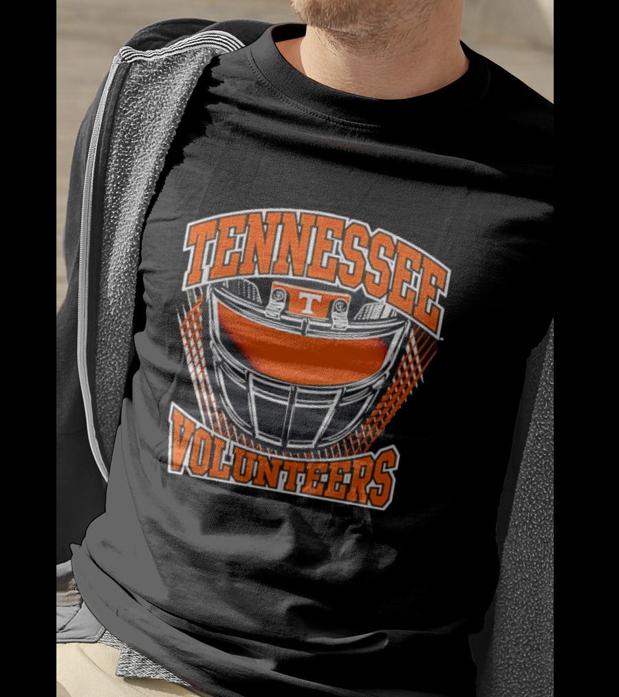 Tennessee Volunteers Helmet Football T-Shirt
