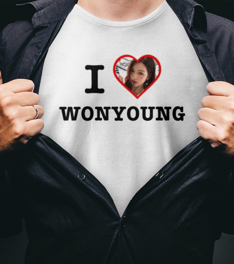 I Love Wonyoung Show What I Am Tour 2026 Heart T-Shirt