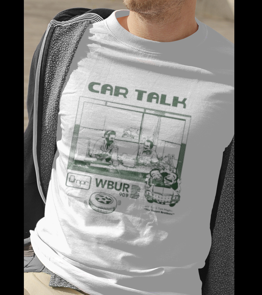 Car Talk NPR Podcast WBUR Engine Gear T-Shirt