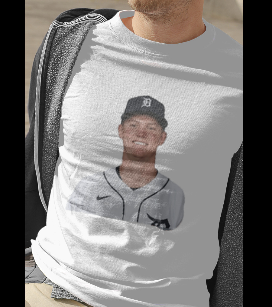 Troy Melton Detroit Tigers Nike Baseball Player D T-Shirt