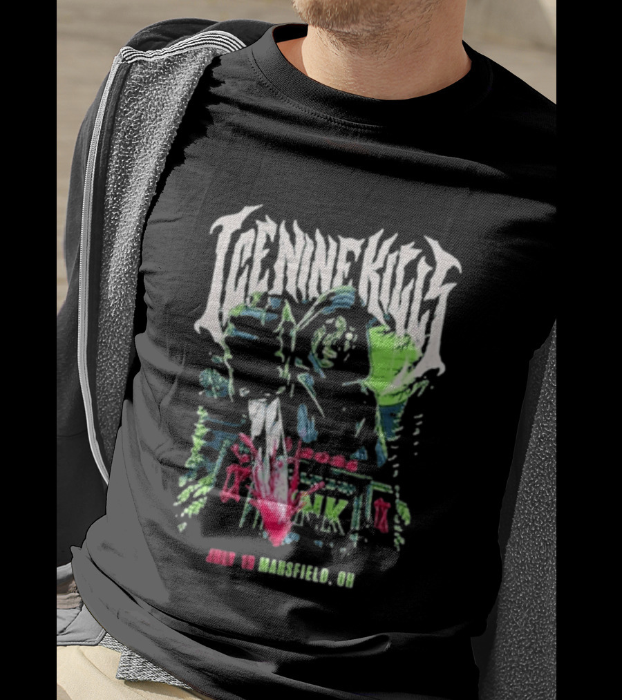 Ice Nine Kills Inkcarceration Event Mansfield OH July 19 2026 Horror Graphic Novel T-Shirt
