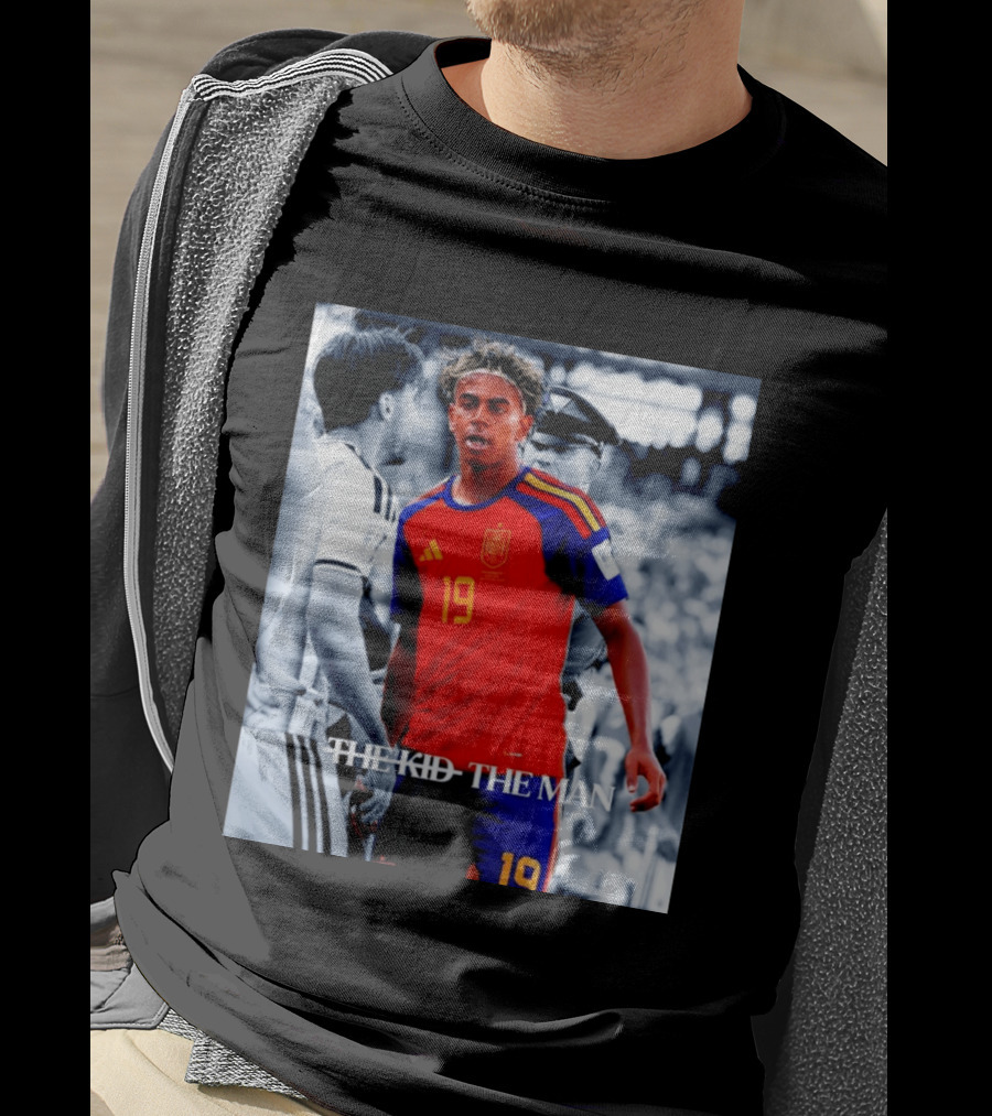 Spain 19 Lamine Yamal The Kid The Man T-Shirt