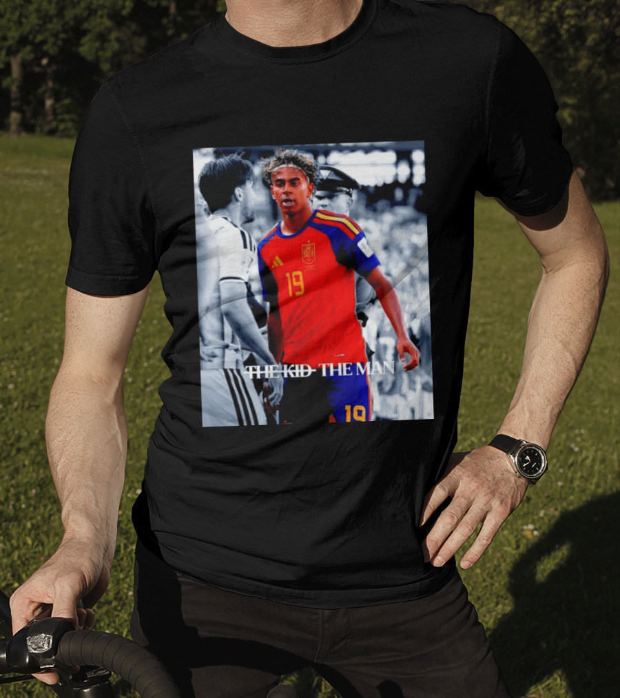 Spain 19 Lamine Yamal The Kid The Man T-Shirt