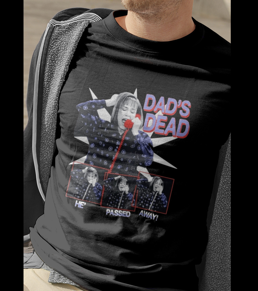 Roseanne Conner Shocked Dad's Dead He's Passed Away Phone Call Scene T-Shirt