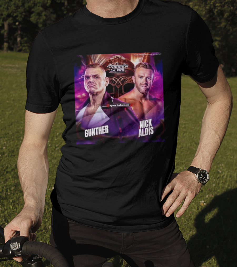 SummerSlam 2026 Gunther Vs Nick Aldis WWE Minneapolis Showdown T-Shirt