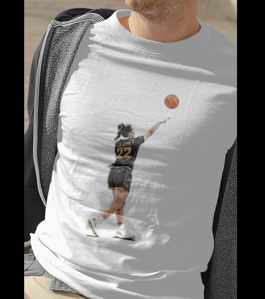 Caitlin Clark 22 Iowa Basketball WNBA Game Day Indiana Fever T-Shirt